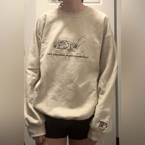 Taylor Swift Tortured Poets Department Sweater. Comfy. Oversized. Gently used.